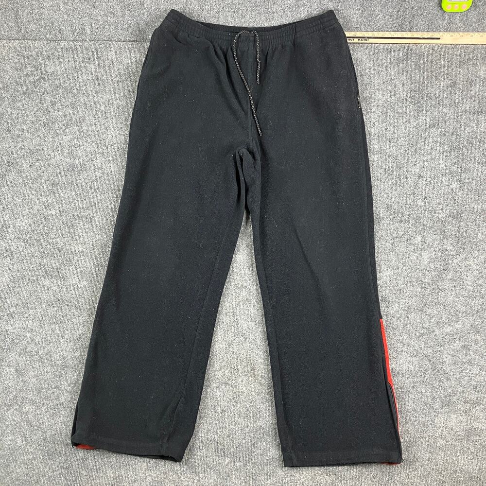 Reebok Sweatpants Mens 2XL‎ Black Vintage Athletic Joggers Elastic Waist